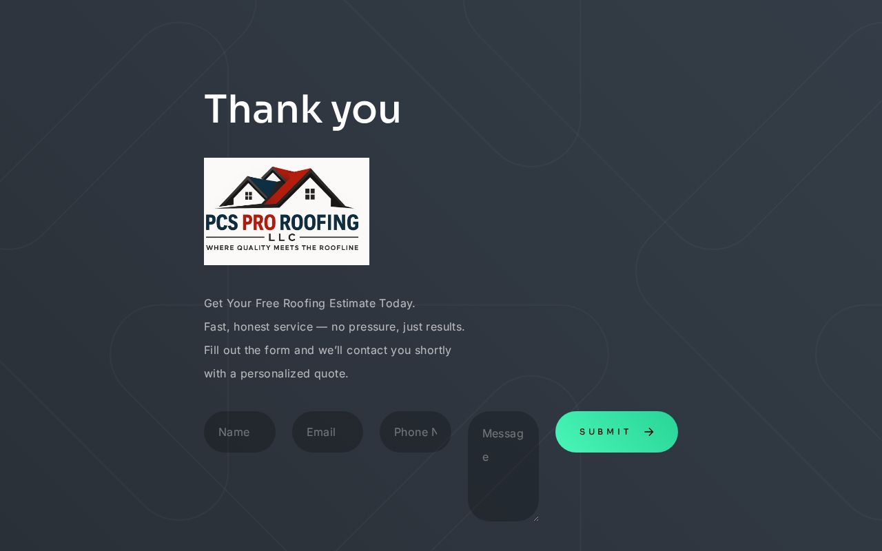 PCS Pro Roofing – Fast, Honest & Affordable Estimates